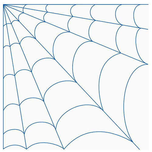 Spider Web | Quiltable | Cathie Zimmerman