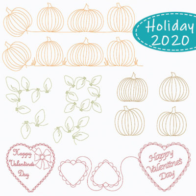 October 2020 Holiday Set | Quiltable