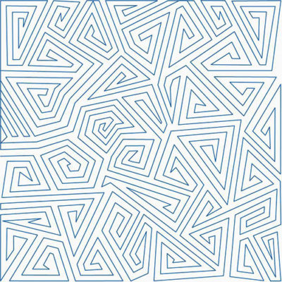 Maze Background Fill | Quiltable | Cathie Zimmerman