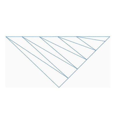 Triangle 1 Block | Martha Higdon | Quiltable
