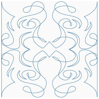 Regal Swirls Block 4 by Sue Patten | Quiltable