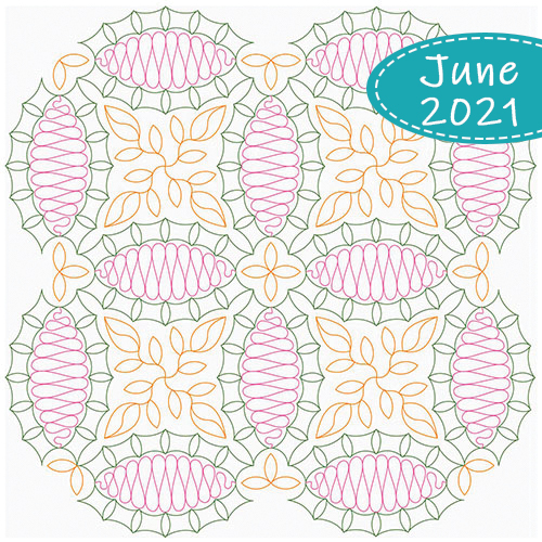 June 2021 Club | Rings and Things | Double Wedding Ring | Quiltabe
