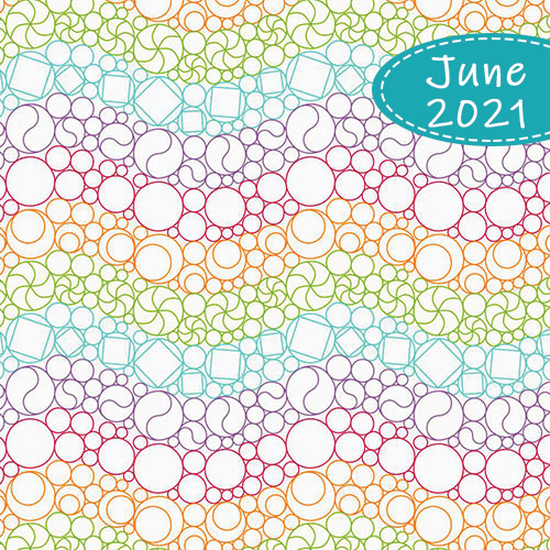 June 2021 Club | Rings and Things | Double Wedding Ring | Quiltabe