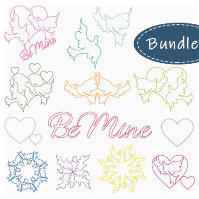 Be Mine 13-Piece Set by Tracey Pereira | Quiltable