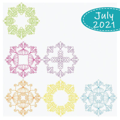 July 2021 Club: Tres Chic | 40-Piece Collection | Quiltable