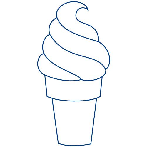 Ice Cream Cone Block | Quiltable