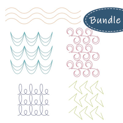 Basic Shapes Collection 5 for $25 | Quiltable