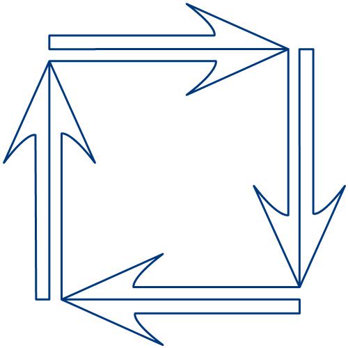 Retro Arrow Block